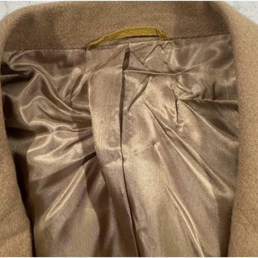 VTG Kuppenheimer Warren of Stafford Blazer Mens 42R Tan Camel Hair Sport Coat - Picture 2 of 13